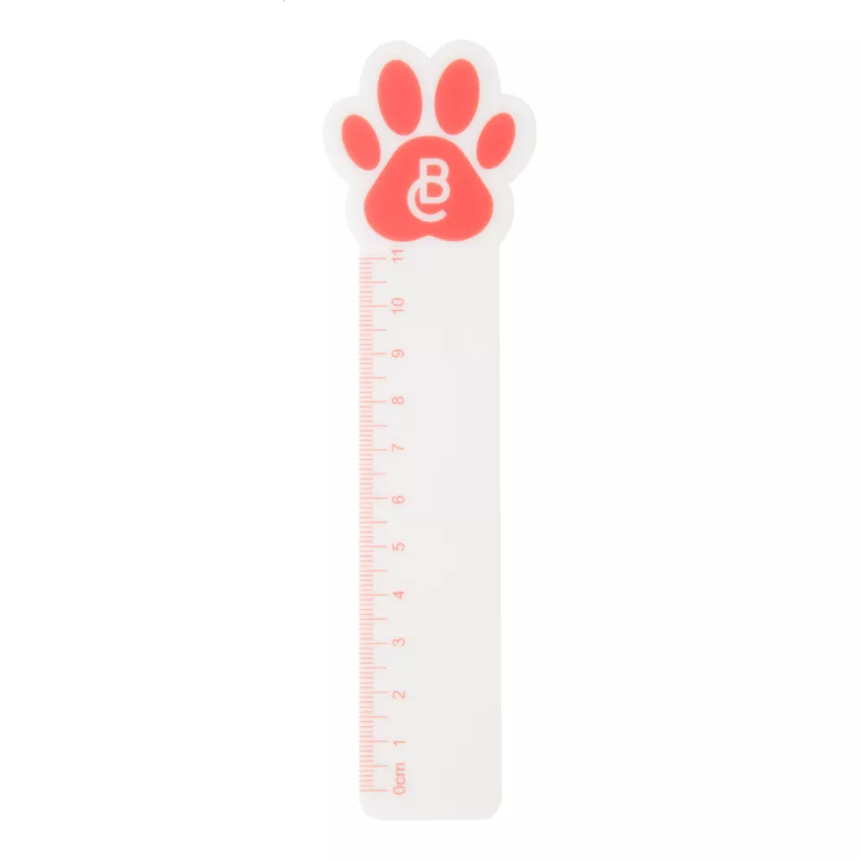 Drafter white  custom made ruler 