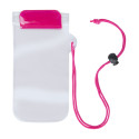 Wapro pink transparent waterproof mobile case 