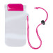 Wapro pink transparent waterproof mobile case 