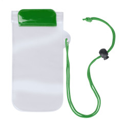 Wapro green transparent waterproof mobile case 