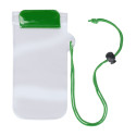 Wapro green transparent waterproof mobile case 