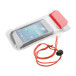 Wapro red transparent waterproof mobile case 