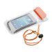 Wapro orange transparent waterproof mobile case 