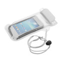 Wapro white transparent waterproof mobile case 