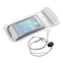 Wapro white transparent waterproof mobile case 