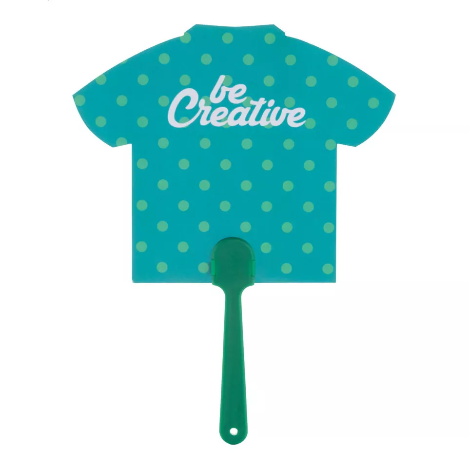 Digibreeze green white custom made fan 