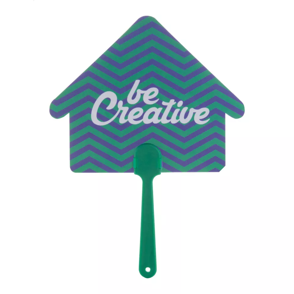 Digibreeze green white custom made fan 