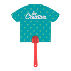 Digibreeze red white custom made fan 