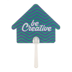 Digibreeze white  custom made fan 