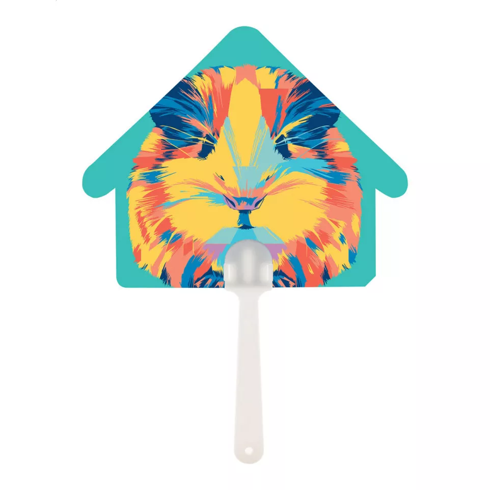 Digibreeze white  custom made fan 