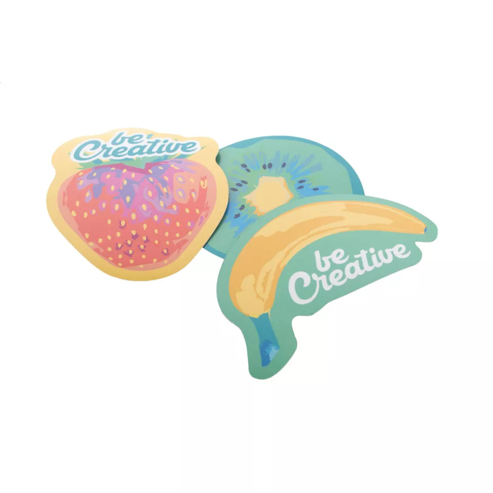 Fridgy wit  custom made koelkastmagneet 