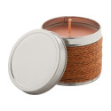 Scendle brown silver scented candle, chocolate 