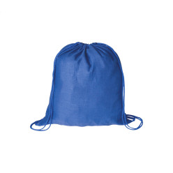 Kassy blauw  trekkoord tas 