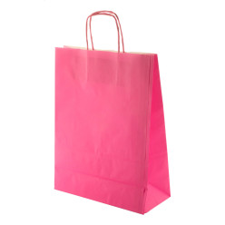 Store roze  papieren tas 