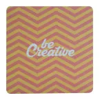 Brew white  coaster 