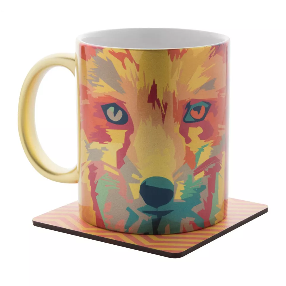 Brew blanc  sous-verre 