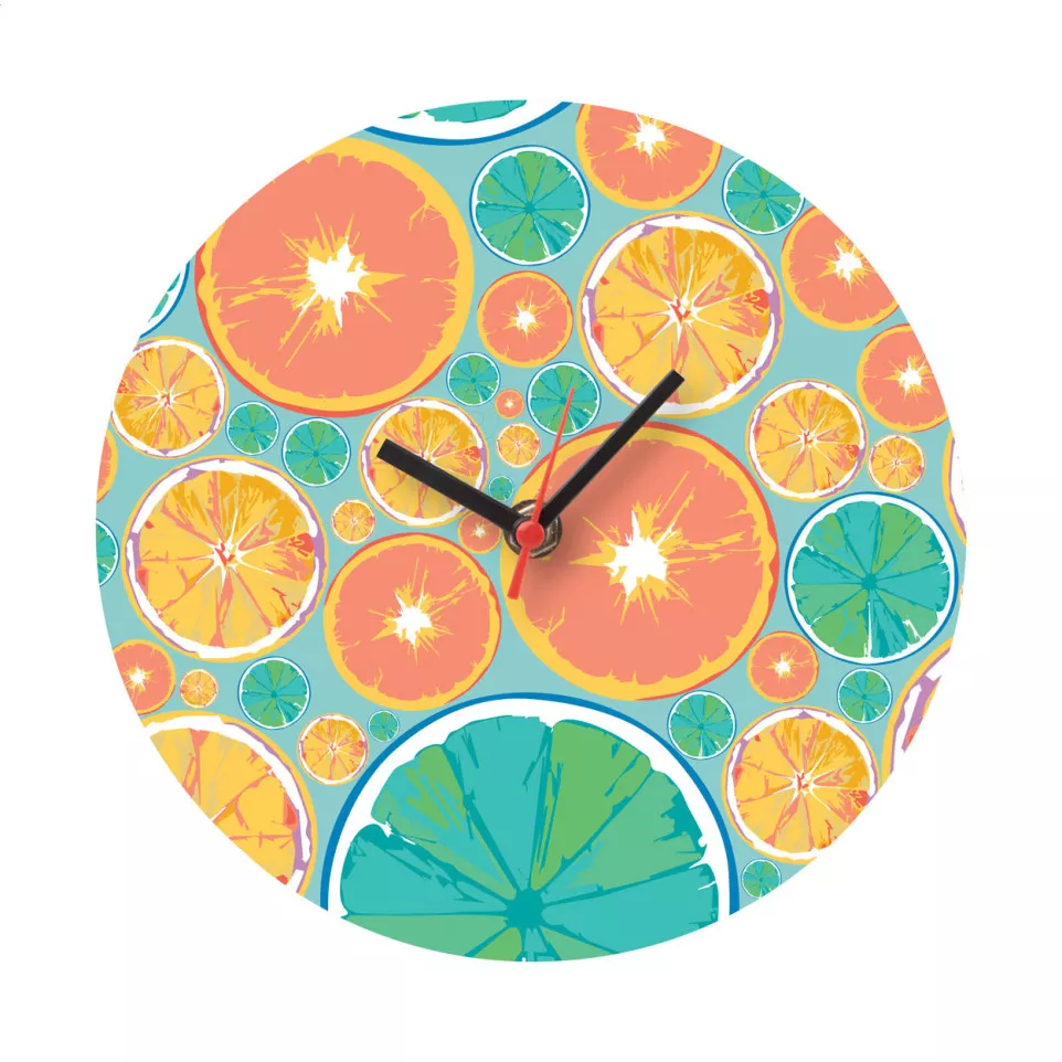 BeTime D white natural wall clock 