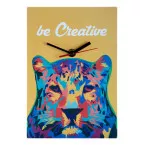 BeTime C white natural wall clock 