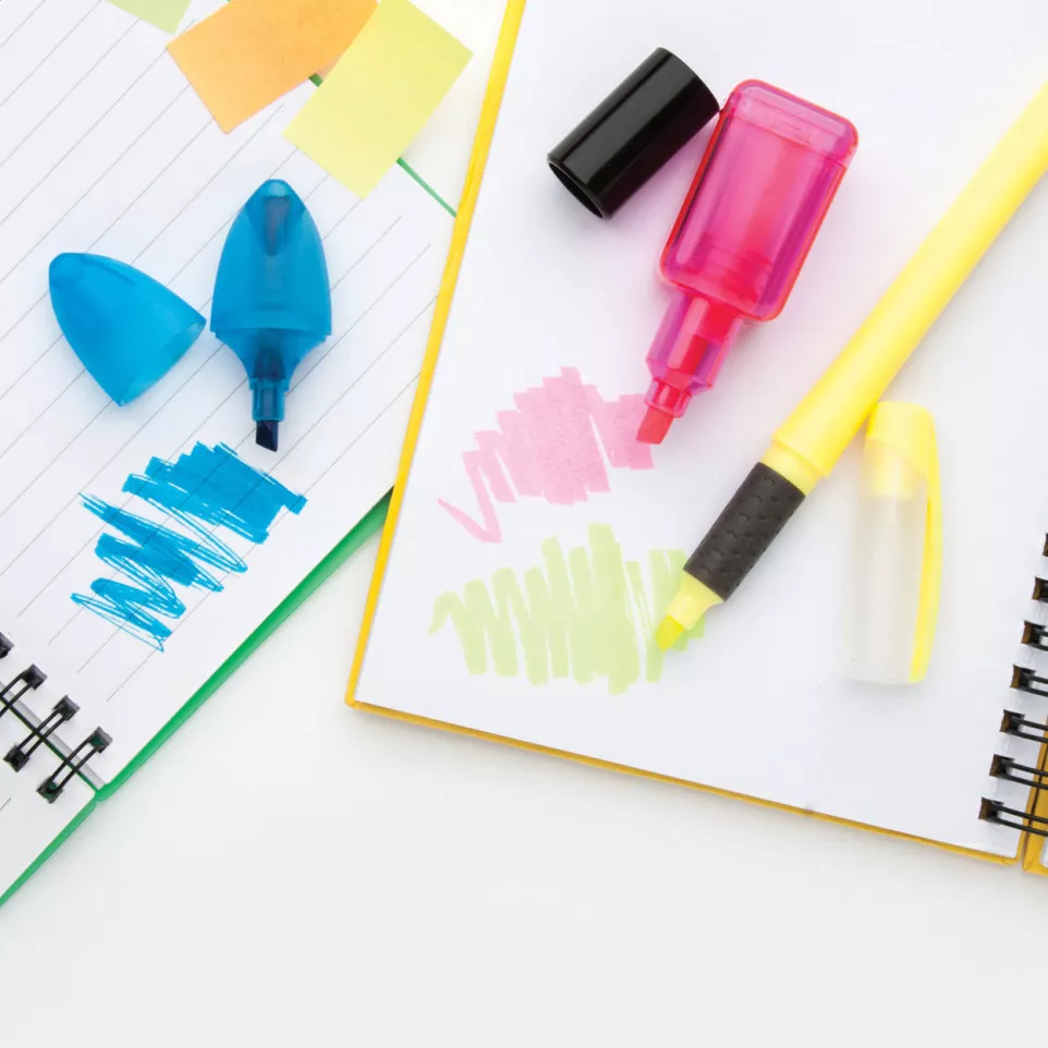 Calippo geel  markeerstift 