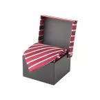 Vivonne claret rood stropdas 