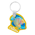 CreaFob yellow  custom made keyring 
