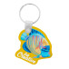 CreaFob yellow  custom made keyring 