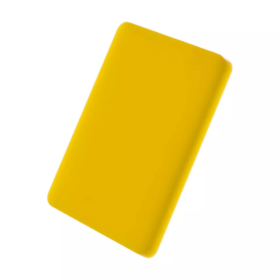 CreaFob yellow  custom made keyring 