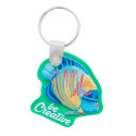 CreaFob vert transparent  porte-clés 