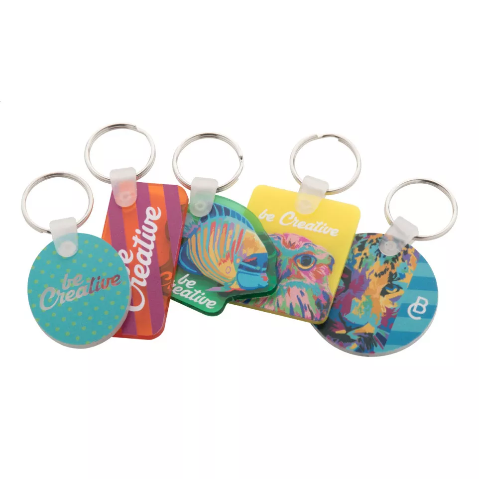 CreaFob vert transparent  porte-clés 