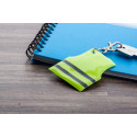 Pit Lane yellow  mini reflective vest keyring 