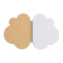 CreaStick Cloud Eco natuurlijk  custon made sticky notitieblok 