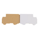 CreaStick Truck Eco natural  custom sticky notepad 