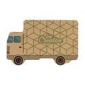 CreaStick Truck Eco natural  custom sticky notepad 