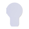 CreaStick Bulb white  custom sticky notepad 