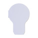 CreaStick Bulb white  custom sticky notepad 