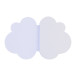 CreaStick Cloud white  custom sticky notepad 