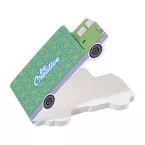 CreaStick Truck white  custom sticky notepad 