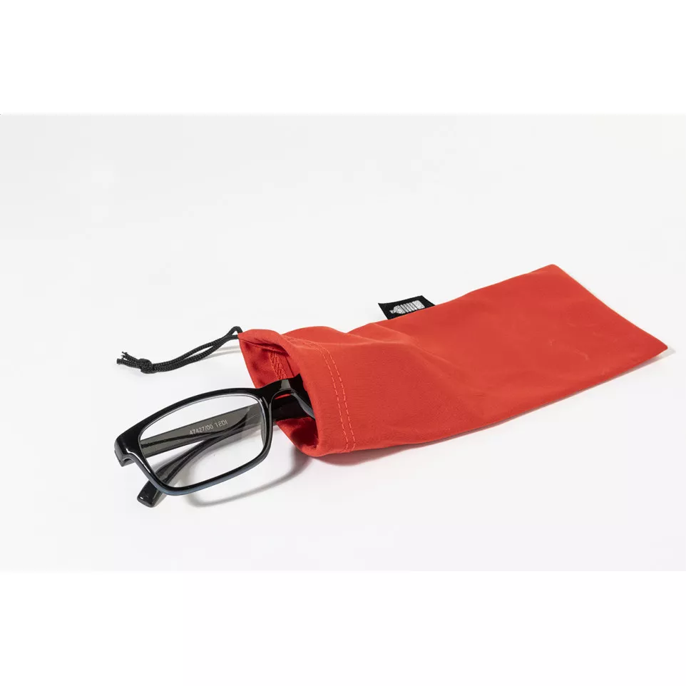 Pousun red  RPET sunglasses case 