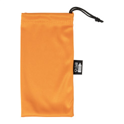 Pousun orange  RPET sunglasses case 