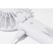 Chilly white  RABS rechargeable hand fan 