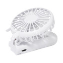 Chilly white  RABS rechargeable hand fan 