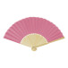 Repper pink  RPET hand fan 