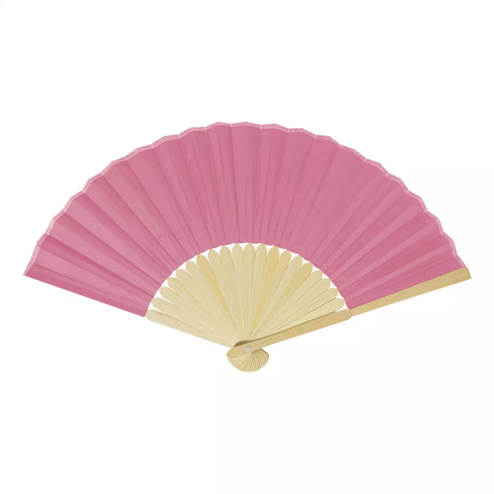 Repper pink  RPET hand fan 