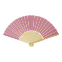 Repper pink  RPET hand fan 