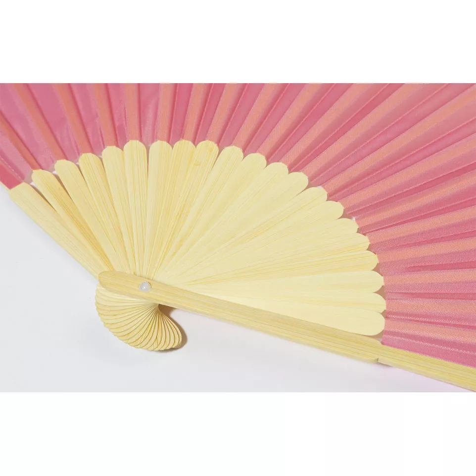 Repper pink  RPET hand fan 