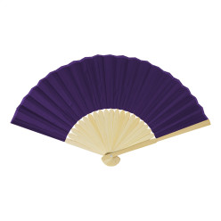 Repper purple  RPET hand fan 