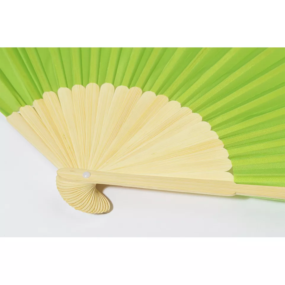 Repper green  RPET hand fan 