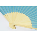 Repper light blue  RPET hand fan 