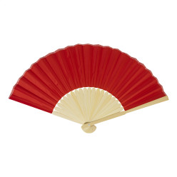 Repper red  RPET hand fan 