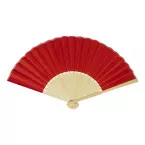 Repper red  RPET hand fan 